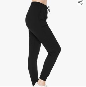 (2) Black Joggers (identical pairs)